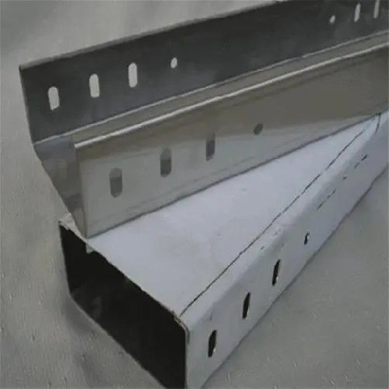 Werkstatt / Lager SS 304 Kabeltreppe Leiter Tray Silberfarbe